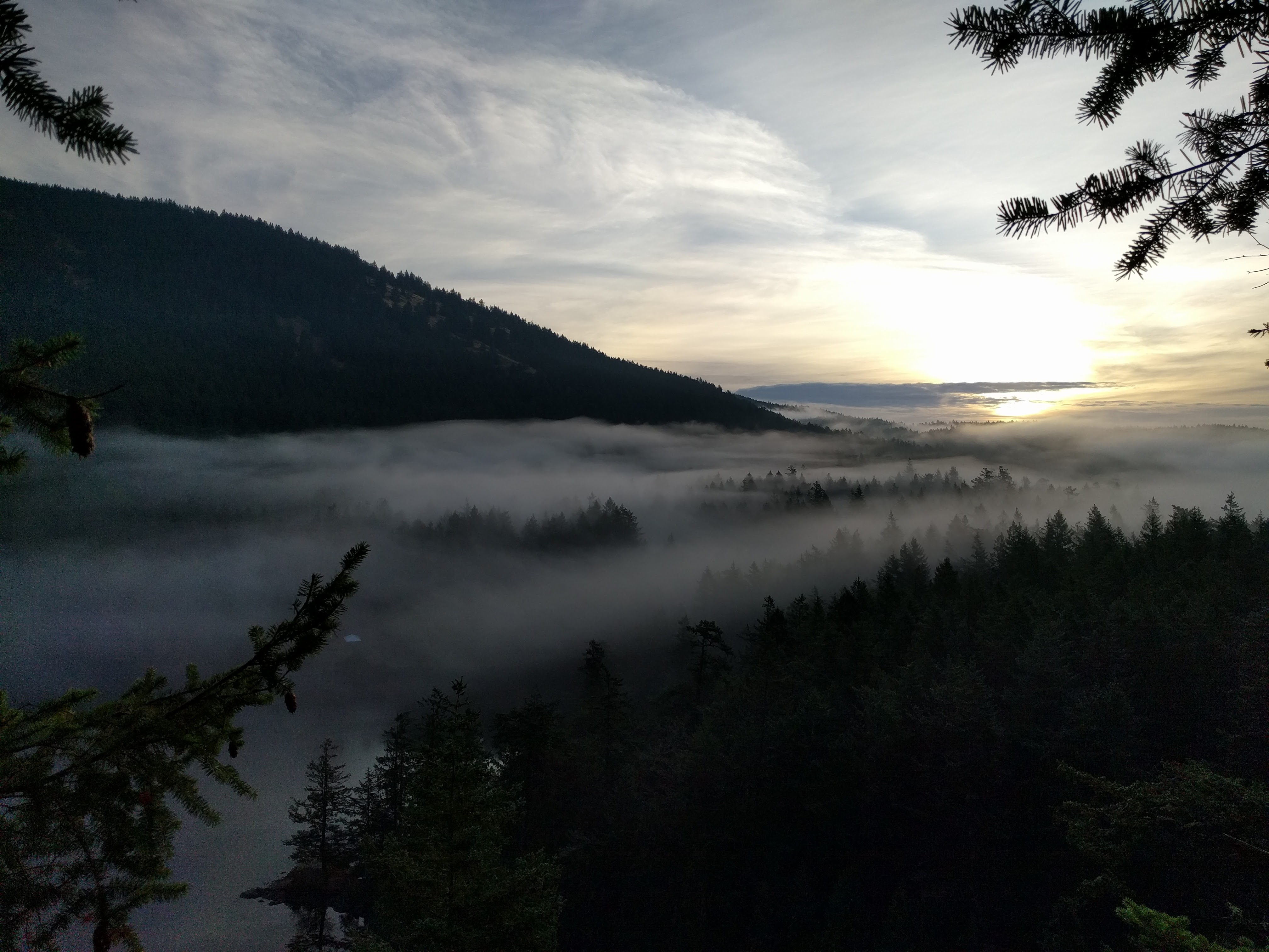 Fog between Mountains